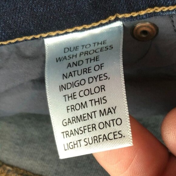 Duluth Trading Co Womens Jeans Size 16 Short Stretch Dark Wash Denim Blue Casual - Picture 9 of 13